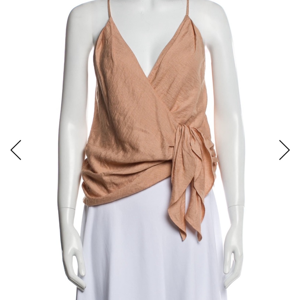 Joie Warm Blush Wrap Top